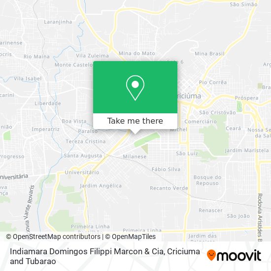 Indiamara Domingos Filippi Marcon & Cia map