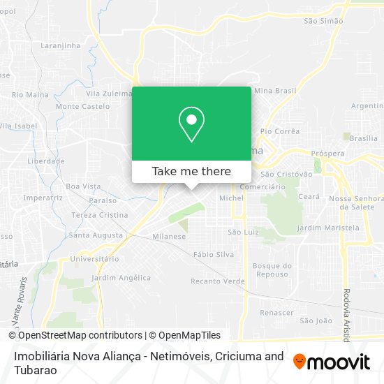 Imobiliária Nova Aliança - Netimóveis map