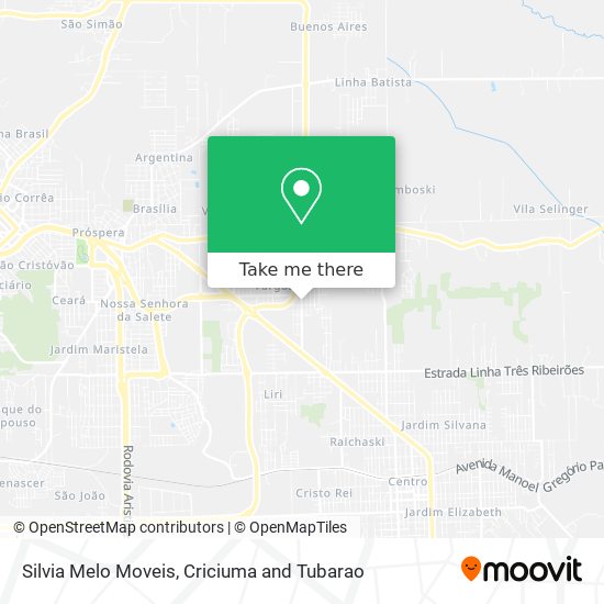 Silvia Melo Moveis map