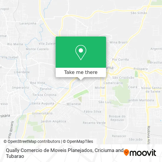 Qually Comercio de Moveis Planejados map
