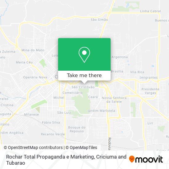 Rochar Total Propaganda e Marketing map