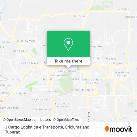 J Cargo Logistica e Transporte map
