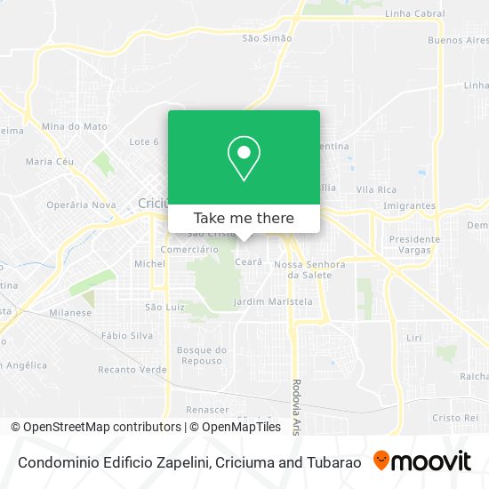 Condominio Edificio Zapelini map