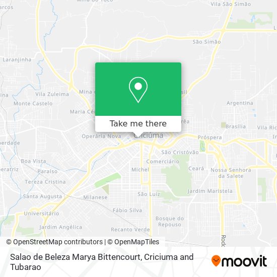 Salao de Beleza Marya Bittencourt map