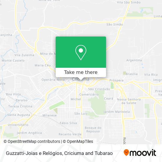 Guzzatti-Joias e Relógios map
