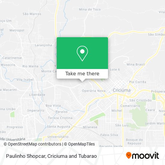 Paulinho Shopcar map