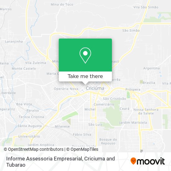 Informe Assessoria Empresarial map
