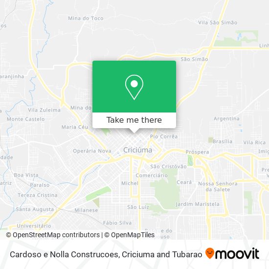 Cardoso e Nolla Construcoes map