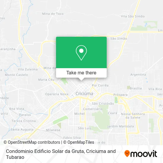 Condominio Edificio Solar da Gruta map