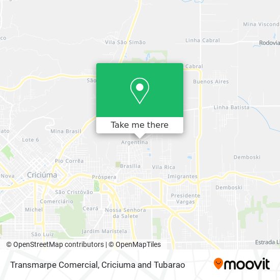 Transmarpe Comercial map