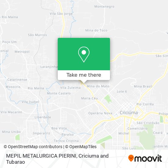 MEPIL METALURGICA PIERINI map