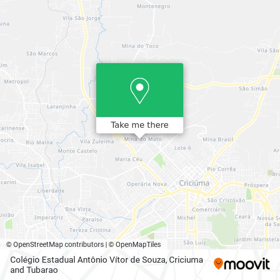 Colégio Estadual Antônio Vítor de Souza map