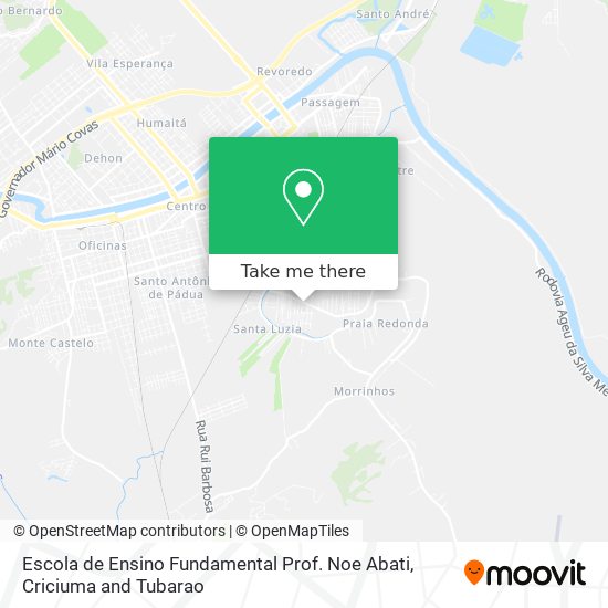 Escola de Ensino Fundamental Prof. Noe Abati map