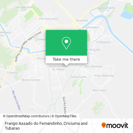 Frango Assado do Fernandinho map