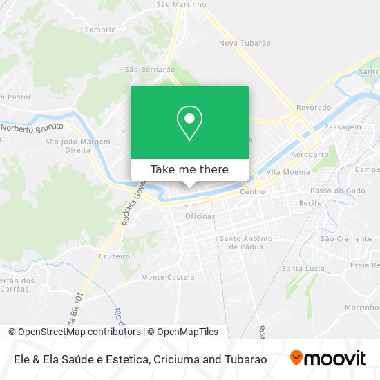 Mapa Ele & Ela Saúde e Estetica