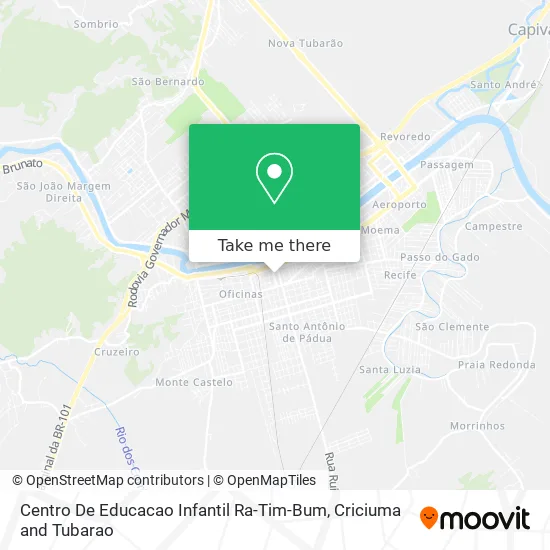 Centro De Educacao Infantil Ra-Tim-Bum map
