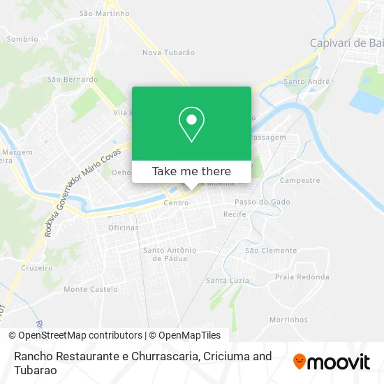 Rancho Restaurante e Churrascaria map