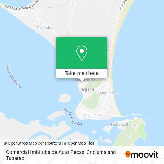 Comercial Imbituba de Auto Pecas map