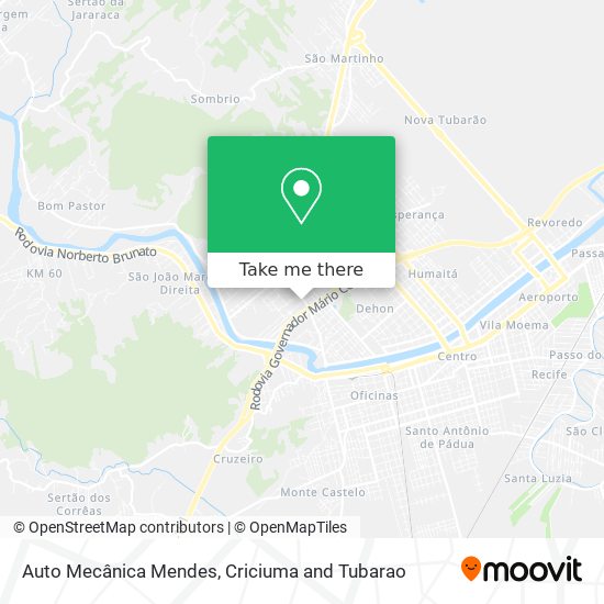 Auto Mecânica Mendes map