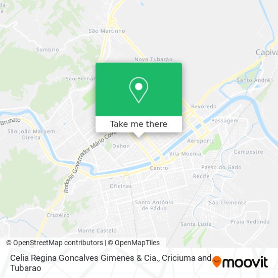 Celia Regina Goncalves Gimenes & Cia. map