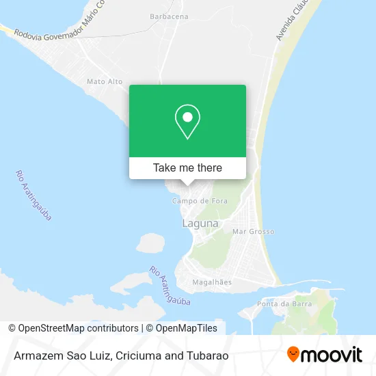 Armazem Sao Luiz map