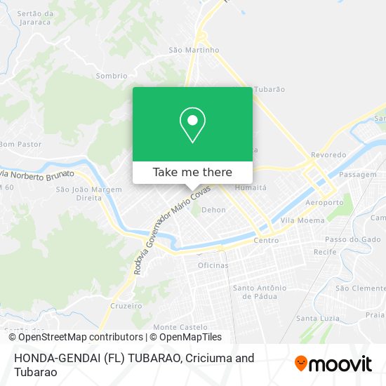 HONDA-GENDAI (FL) TUBARAO map