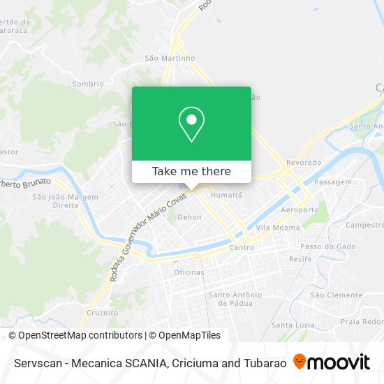 Servscan - Mecanica SCANIA map