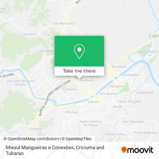 Miesul Mangueiras e Conexões map