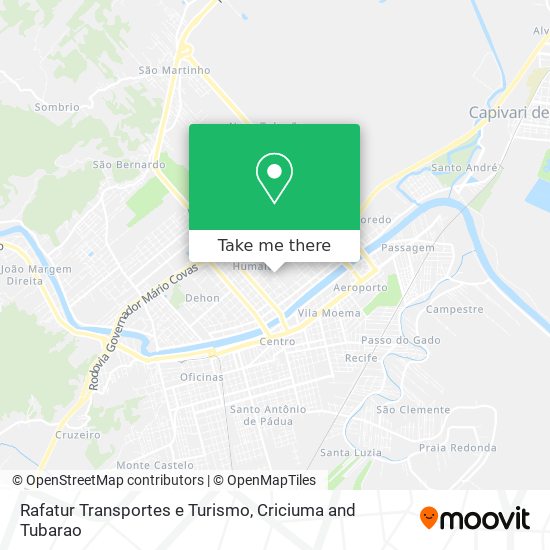 Rafatur Transportes e Turismo map