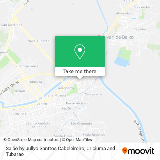 Salão by Jullyo Santtos Cabeleireiro map