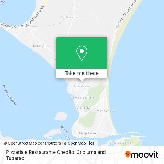 Pizzaria e Restaurante Chedão map