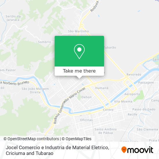 Jocel Comercio e Industria de Material Eletrico map