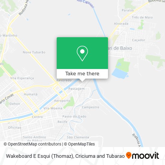 Wakeboard E Esqui (Thomaz) map