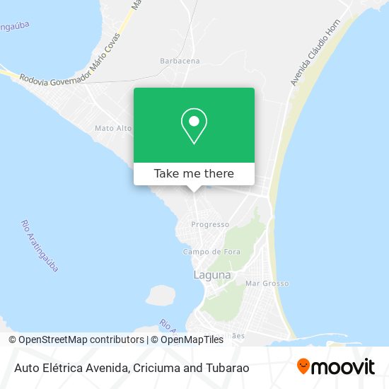Auto Elétrica Avenida map