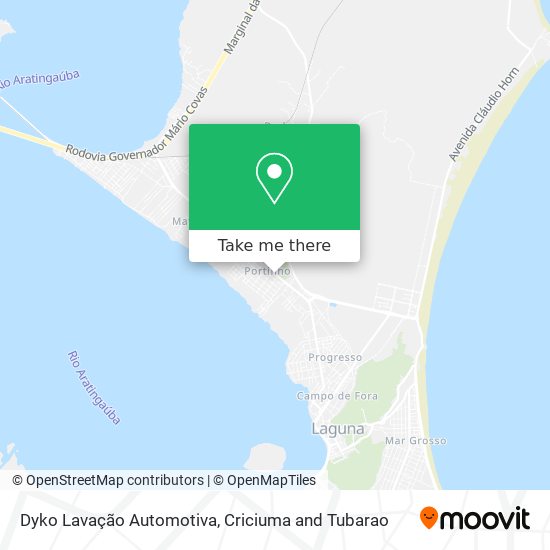 Dyko Lavação Automotiva map