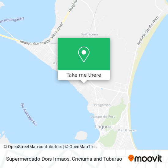 Supermercado Dois Irmaos map