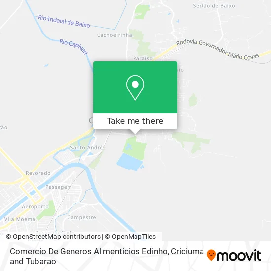 Comercio De Generos Alimenticios Edinho map