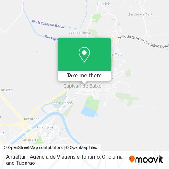 Angeltur - Agencia de Viagens e Turismo map