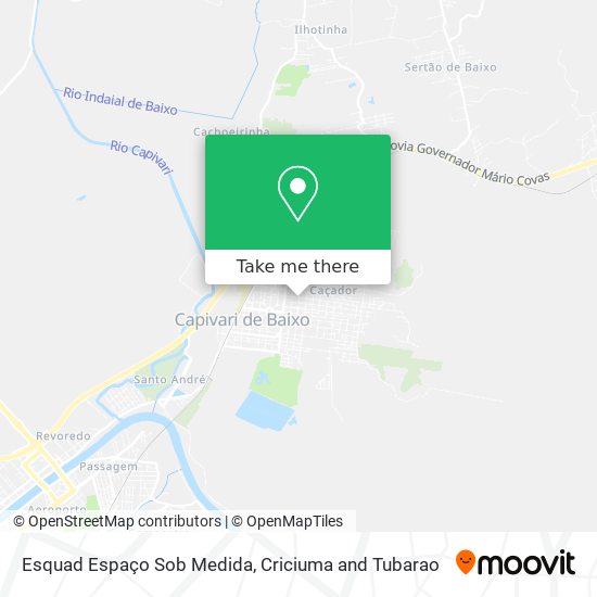 Esquad Espaço Sob Medida map
