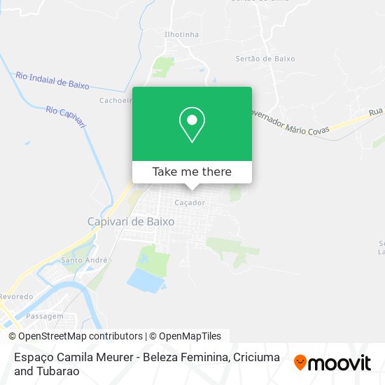 Espaço Camila Meurer - Beleza Feminina map