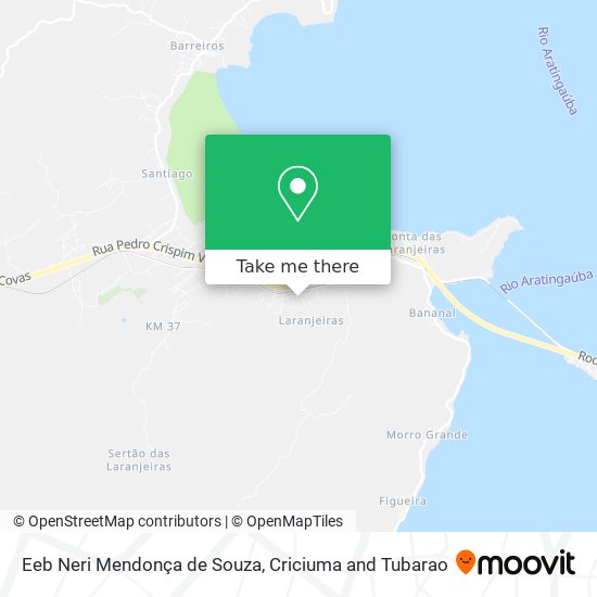 Eeb Neri Mendonça de Souza map