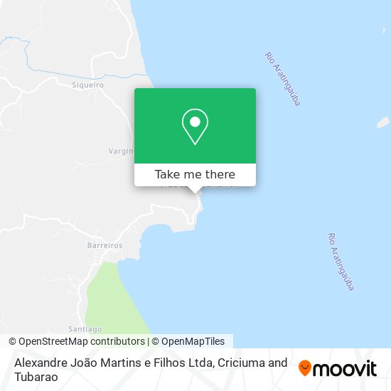 Alexandre João Martins e Filhos Ltda map