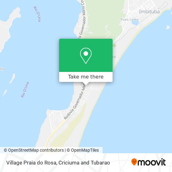 Village Praia do Rosa map