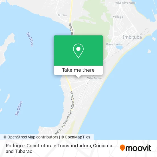 Rodrigo - Construtora e Transportadora map