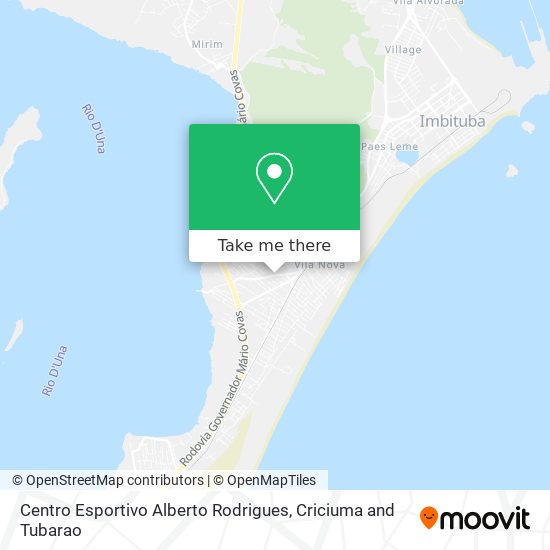 Centro Esportivo Alberto Rodrigues map