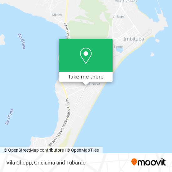 Vila Chopp map