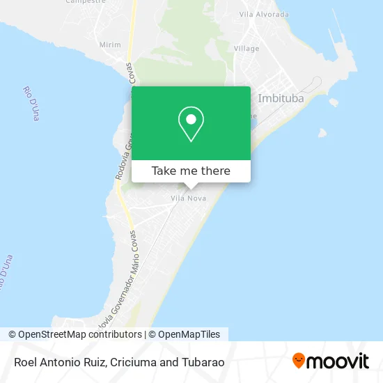 Roel Antonio Ruiz map