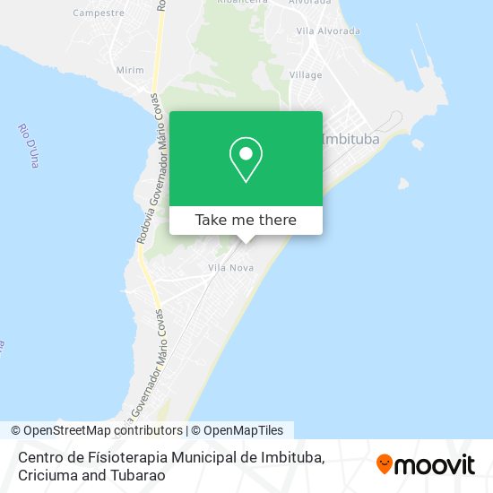 Centro de Físioterapia Municipal de Imbituba map
