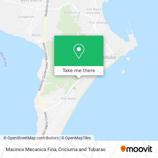 Macinox Mecanica Fina map