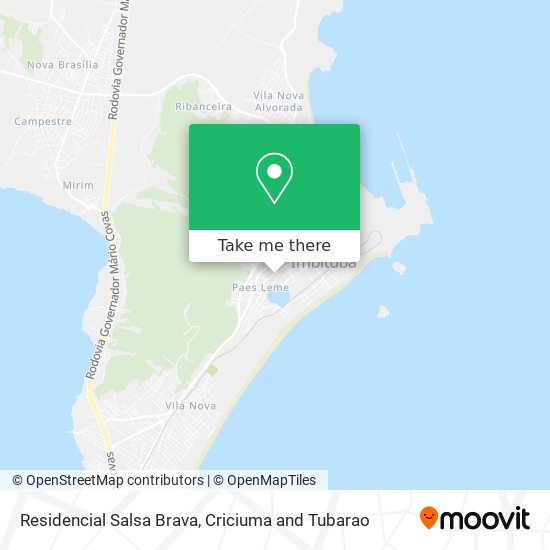 Residencial Salsa Brava map